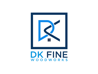 DK Fine Woodworks logo design by ndndn