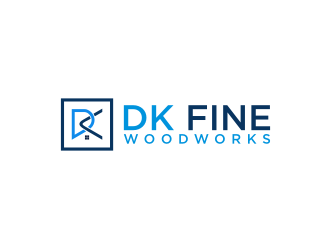 DK Fine Woodworks logo design by ndndn