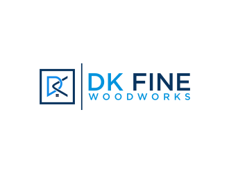 DK Fine Woodworks logo design by ndndn