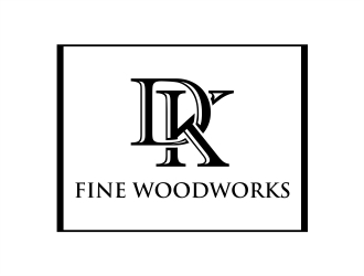 DK Fine Woodworks logo design by Alfatih05