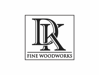 DK Fine Woodworks logo design by Mardhi