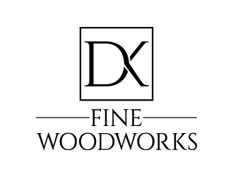 DK Fine Woodworks logo design by SHAHIR LAHOO