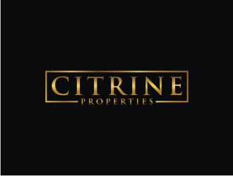 Citrine Properties logo design by wa_2