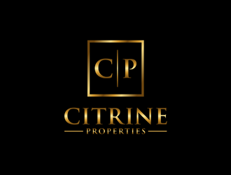 Citrine Properties logo design by alby