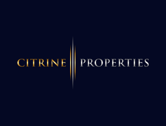 Citrine Properties logo design by alby