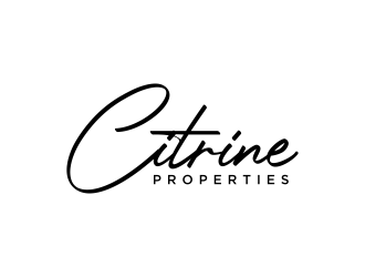 Citrine Properties logo design by deddy