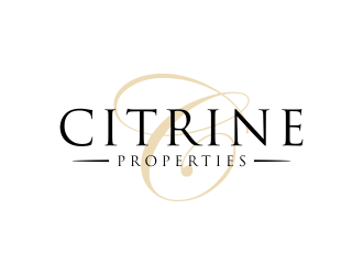 Citrine Properties logo design by deddy