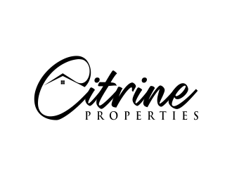 Citrine Properties logo design by aflah