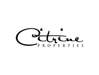 Citrine Properties logo design by aflah