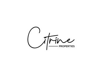 Citrine Properties logo design by qqdesigns