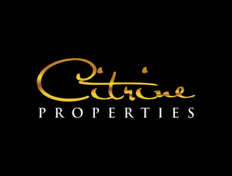 Citrine Properties logo design by GassPoll