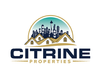 Citrine Properties logo design by AamirKhan