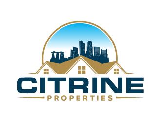 Citrine Properties logo design by AamirKhan