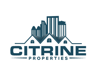 Citrine Properties logo design by AamirKhan