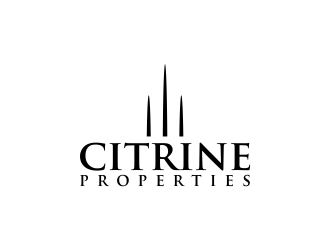 Citrine Properties logo design by oke2angconcept