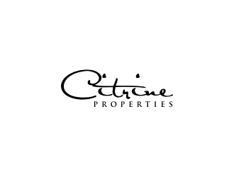 Citrine Properties logo design by oke2angconcept