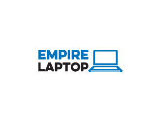 Empire Laptop logo design by aryamaity