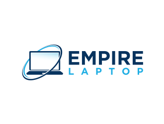 Empire Laptop logo design by evdesign