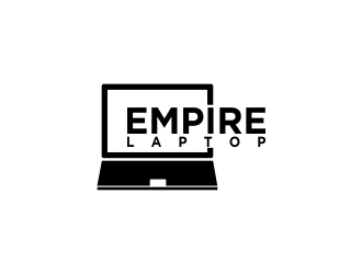 Empire Laptop logo design by oke2angconcept