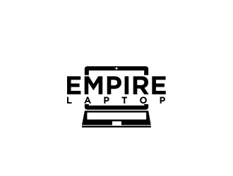 Empire Laptop logo design by oke2angconcept