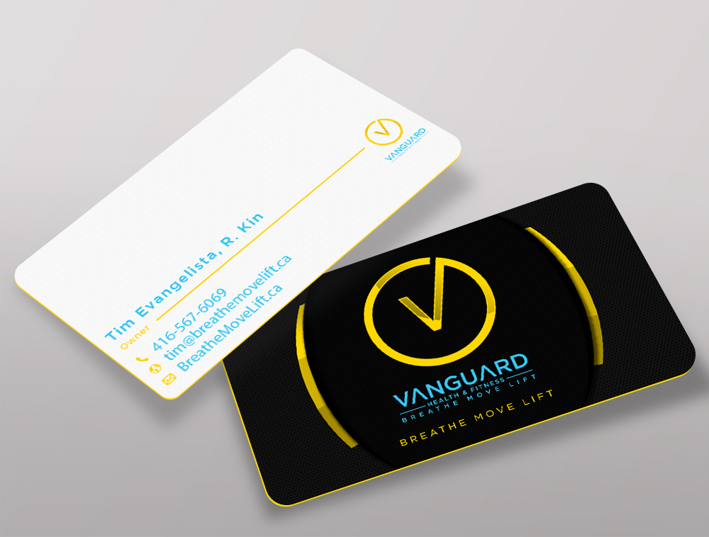 Vanguard Health & Fitness logo design by Niqnish