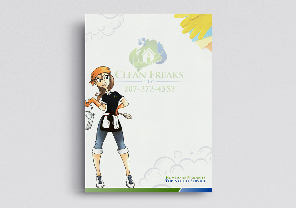 Clean Freaks LLC logo design by KHAI