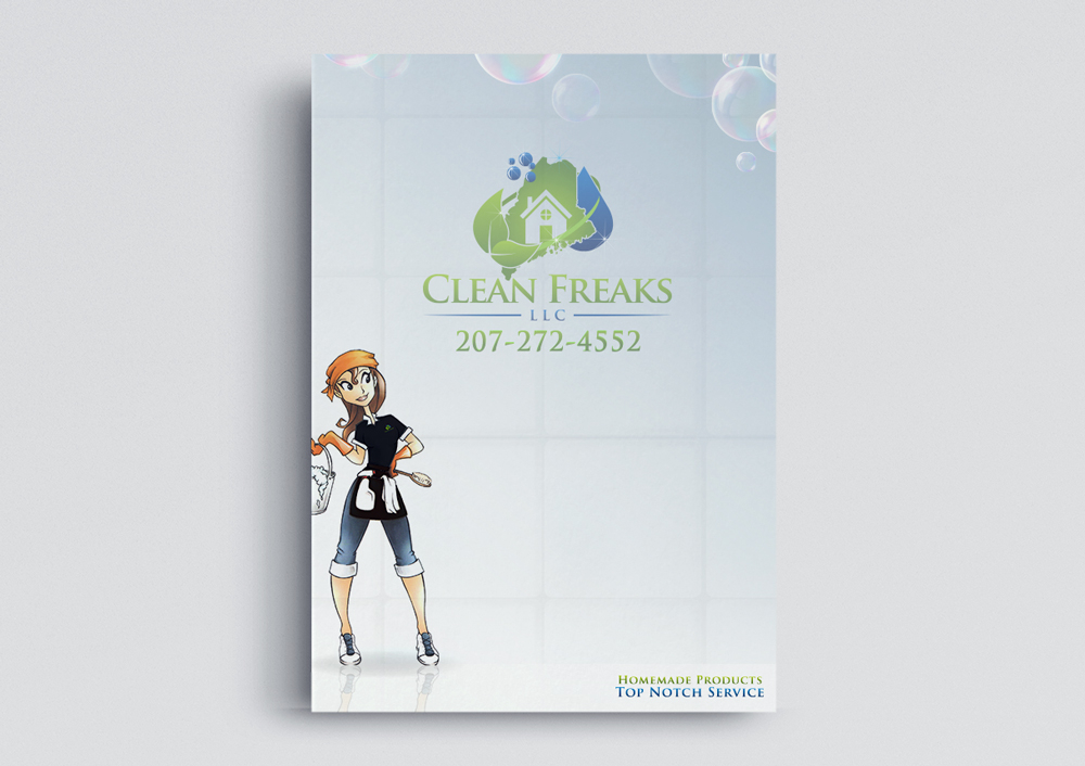 Clean Freaks LLC logo design by KHAI