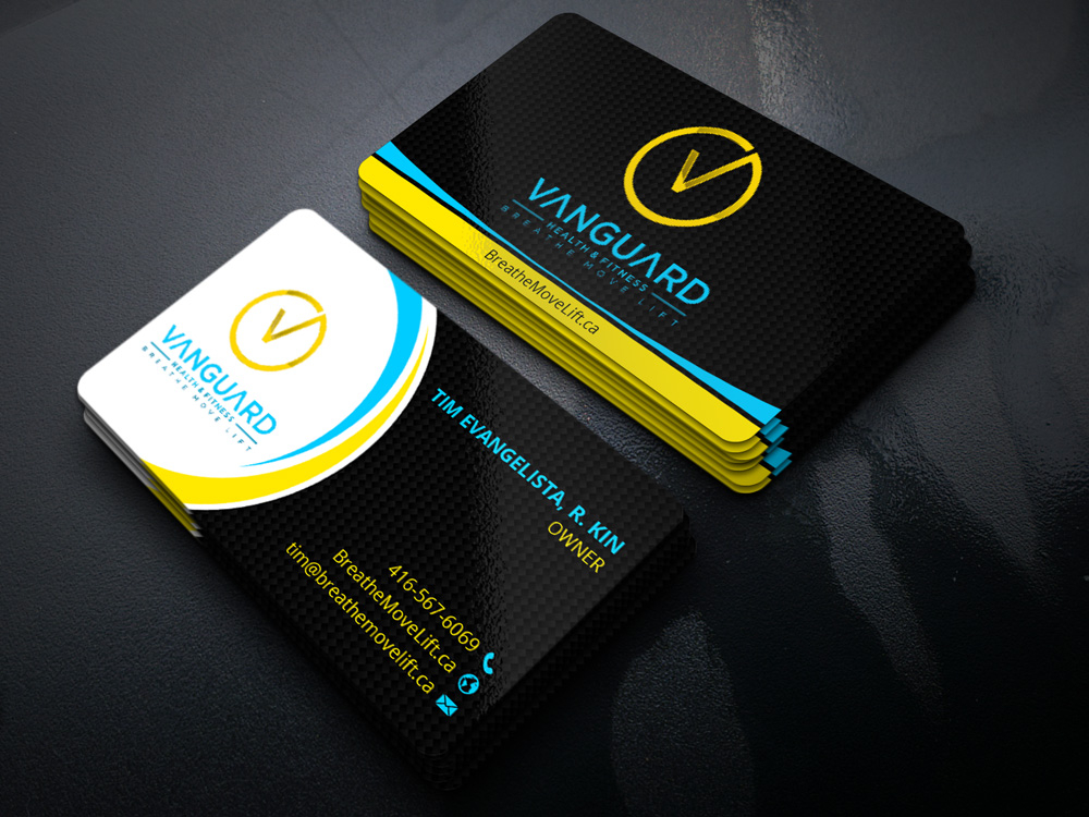 Vanguard Health & Fitness logo design by Gelotine