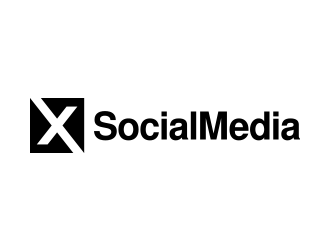 X Social Media logo design by lexipej