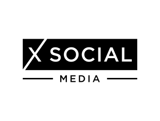 X Social Media logo design by menanagan