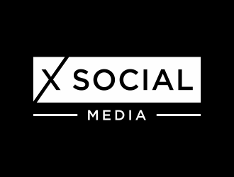 X Social Media logo design by menanagan