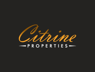 Citrine Properties logo design by akilis13