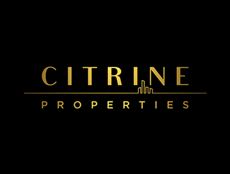 Citrine Properties logo design by DuckOn