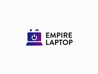 Empire Laptop logo design by DuckOn