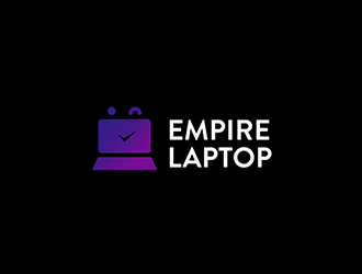 Empire Laptop logo design by DuckOn