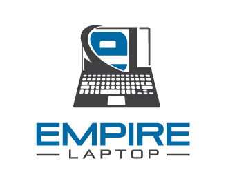 Empire Laptop logo design by iBal05