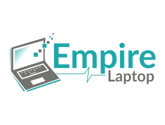 Empire Laptop logo design by ruki