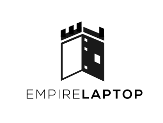 Empire Laptop logo design by Rossee