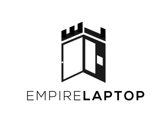 Empire Laptop logo design by Rossee