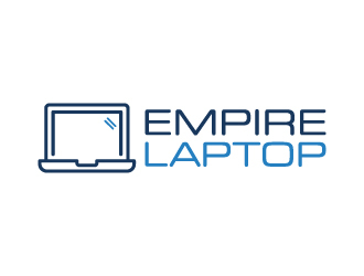 Empire Laptop logo design by akilis13