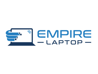 Empire Laptop logo design by akilis13