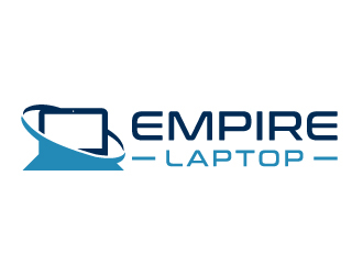 Empire Laptop logo design by akilis13