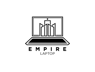 Empire Laptop logo design by torresace