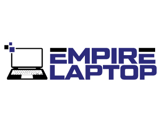 Empire Laptop logo design by Erasedink