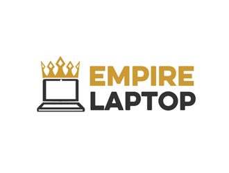 Empire Laptop logo design by Roma