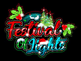 Festival Of Lights logo design by Suvendu