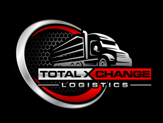 Total X Change Logistics  logo design by hidro