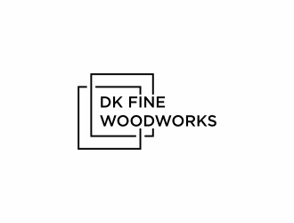 DK Fine Woodworks logo design by ayda_art