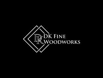 DK Fine Woodworks logo design by ayda_art