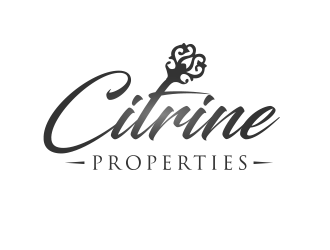 Citrine Properties logo design by BeDesign